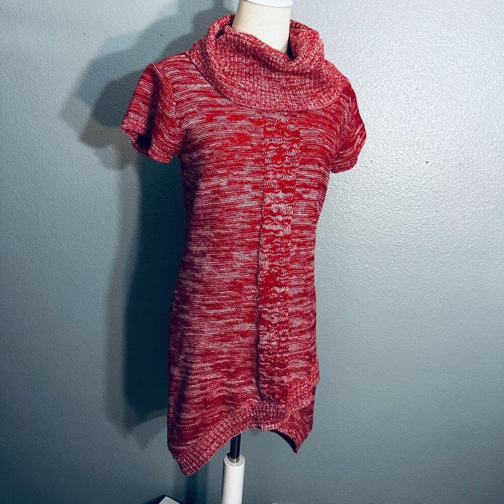 Made for Me to Look Amazing Red Cowl Neck Sweater XL